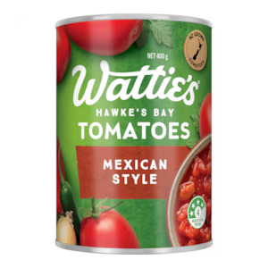 Internet only: Watties Mexican Style Tomatoes