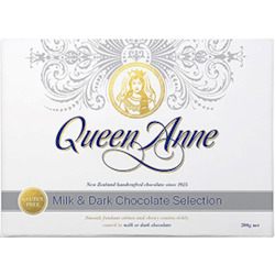 General store operation - mainly grocery: Milk & Dark Chocolate Selection 200gm Queen Anne