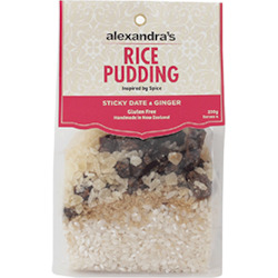 General store operation - mainly grocery: Alexandra's Rice Pudding Sticky Date & Ginger 230g