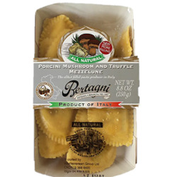 Bertagni Porcini Mushroom & Truffle Mezzelune 250gm