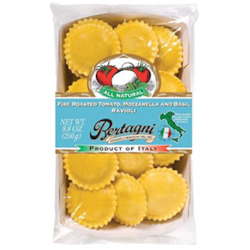 Bertagni Tomato, Mozzarella & Basil Ravioli 250gm