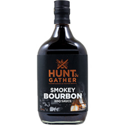 General store operation - mainly grocery: Hunt & Gather Smokey Bourbon BBQ Sauce 375ml