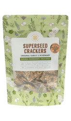 Garlic & Rosemary Superseed Crackers 120gm