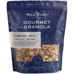 General store operation - mainly grocery: Macadamia Gold Gourmet Granola 840gm