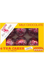 Milk Chocolate Tea Cake 24gm 6 pack 144gm