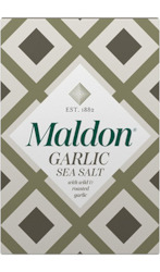 Maldon Wild Garlic Sea Salt Flakes 100gm