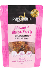 General store operation - mainly grocery: Almond & Mixed Berry Snacking Clusters 150g