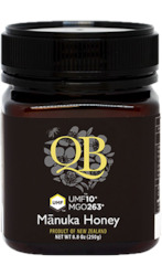 QB UMF 10+ Manuka Honey 250g