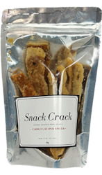 General store operation - mainly grocery: Snack Crack Carolina Reaper Spiced Pork Crackling 50gm