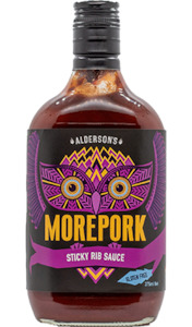 General store operation - mainly grocery: Morepork Rib Sauce 375ml