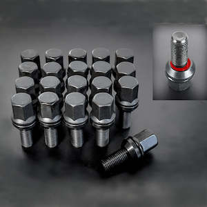 Wheel Bolts: 20PCS + Key P.C.D. Variation Bolts/Wobble Bolts M14X1.5 5X112 to 5X114.3