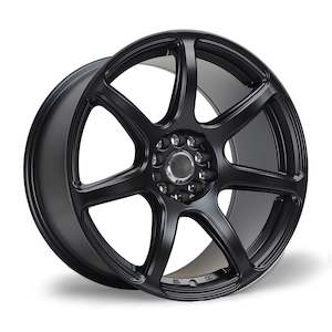 Alloy Wheels: MS09 - SATIN BLACK