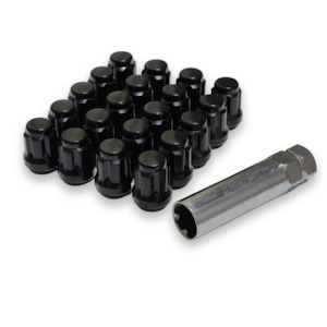 M14x1.5 Spline Drive Wheel Nuts - Black