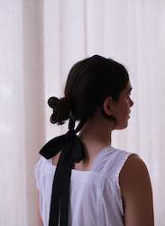 Flower: Headband - Black