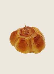 Flower: Rosetta Bread Roll Candle