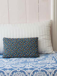 Flower: Small Cushion | Blue Flowers