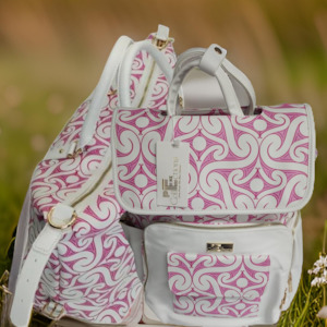 Pink Koru Design Bag Set