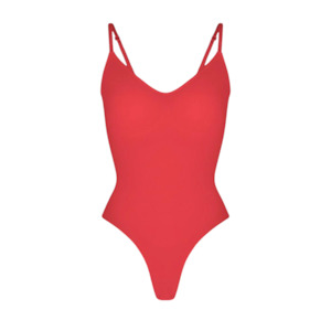 SEAMLESS SHAPEWEAR BODYSUIT -RED