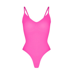 SEAMLESS SHAPEWEAR BODYSUIT - PINK