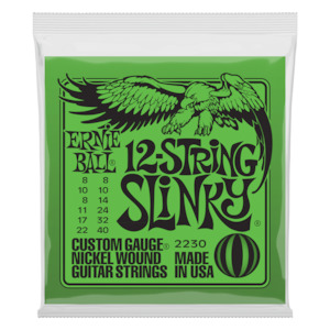 Ernie Ball -  12 String Electric Guitar Strings - Slinky 8/40