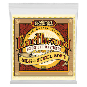 Ernie Ball - Earthwood Silk and Steel Soft Acoustic Guitar Strings - 11/52