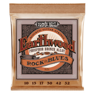 Ernie Ball - Earthwood Acoustic Guitar Strings - Rock and Blues