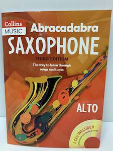 Saxophones 1: Collins Music - Abracadabra Saxophone Third Edition - Alto