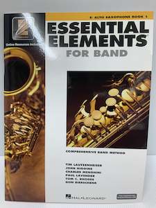 Saxophones 1: Essential Elements - Alto Saxophone - Book 1