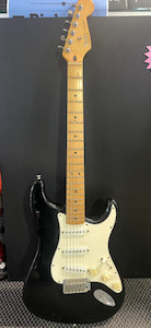 Fender - Stratocaster Electric Guitar - Black (Second Hand)