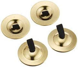 Cymbals 1: Finger Cymbals In Pouch (2 Pair)