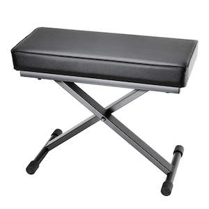 Piano Stools 1: Adam Hall  - Folding Keyboard Bench w/ Thick Pad