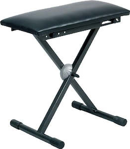 Keyboards: Proel Keyboard Bench Padded Vinyl Seat BLACK