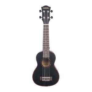 Cascha - Premium Mahogany Tenor Ukulele - Black