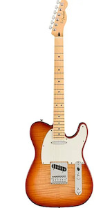 Electric Guitars 2: Fender - Player Telecaster Plus Top MN - Sienna Sunburst