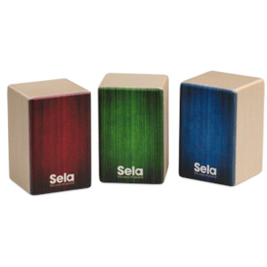 Sela - Mini Cajon Shaker Set (3 Piece)