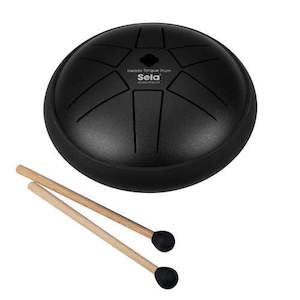 Percussion: Sela - Tongue Drum 5.5" - Black