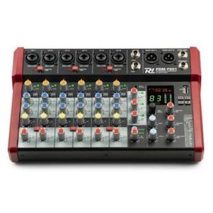 Power Dynamics - PDMY801 Studio Music Mixer - 8 Channel