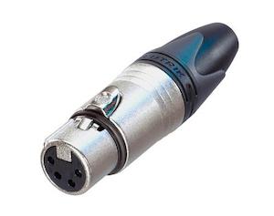 Neutrik NC4FXX 4 Pole Female Cable Connector - Nickel