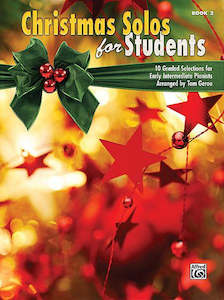 Music Books: Alfred - Christmas Solos for Students - Book 2