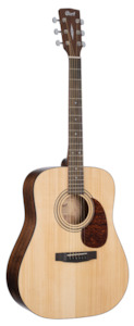 Acoustic Guitars: Cort - Earth60 Dreadnought Acoustic Guitar - Open Pore