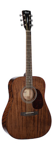 Cort - Earth60 Dreadnought Acoustic Guitar - Mahogany Open Pore