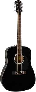 Acoustic Guitars: Fender - CD60S Acoustic Guitar - Black Gloss