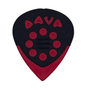 Guitar Accessories: Dava - Jazz Grip Pick - Delrin