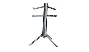 K&M Spider Pro Keyboard Stand - Anodized Black