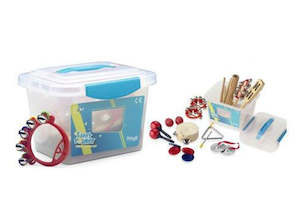 Hand Percussion: Stagg Childrens Precussion Kit In Plastic Box