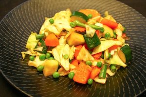 Stir friend Mix Vegetable