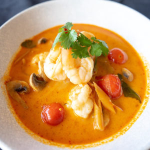 Restaurant: King Prawn or Seafood Tom Yum