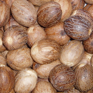 Health food wholesaling: Nutmeg – Whole, jar