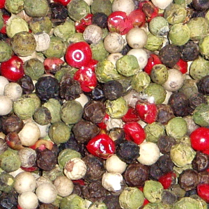 Peppercorns – Whole Mixed, jar