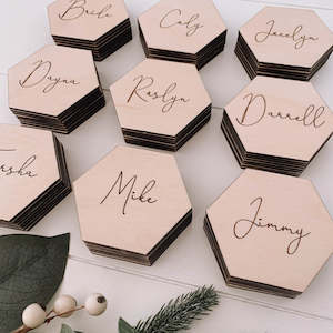 Place Cards - Engraved